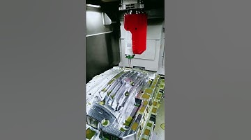 CNC machining of automotive grille mold