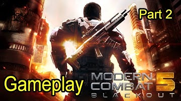 Modern Combat 5:Blackout Android | Walkthrough-Gameplay | Part 2 | ADTECH MALAYALAM