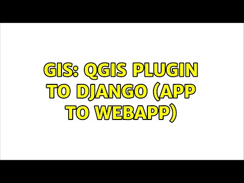 GIS: QGIS plugin