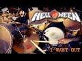 Helloween - I Want Out - Ingo Schwichtenberg Drum Cover by Edo Sala with Drum Charts