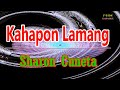 ♫ Kahapon Lamang - Sharon Cuneta ♫ KARAOKE VERSION ♫