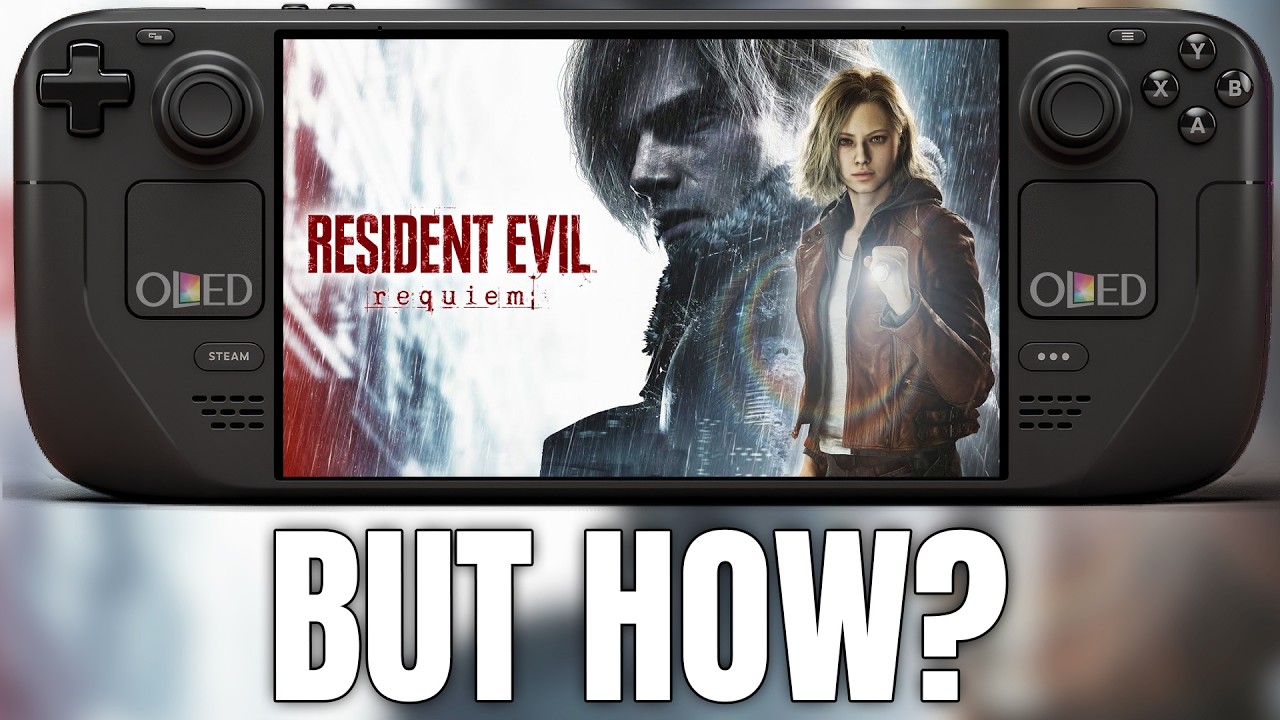 Resident Evil Requiem on Steam Deck is SO Much Better than I Expected...
