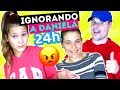 MIS PADRES ME IGNORAN DURANTE 24 HORAS | Daniela Golubeva