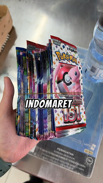 NEMU KARTU POKEMON MITOS DI INDOMARET TERPENCIL