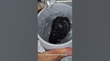 I Froze the Casio F91W for 10 Hours… It Still Works #CasioF91W #viralwatch #shorts#waterprooftest