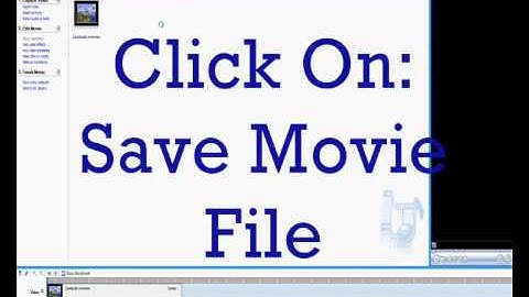 How To Convert A WMM File To .WMV