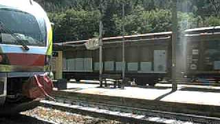 UNA DOPPIA TRAZIONE DI E 652 CON UN MERCI TRANSITA A FORTEZZA