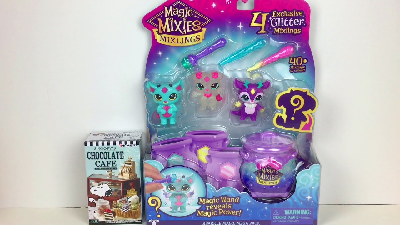Opening Magic Mixies Mixlings Series 1, 2 & Crystal Woods Collector's  Cauldrons ✨ Unboxing & Review 