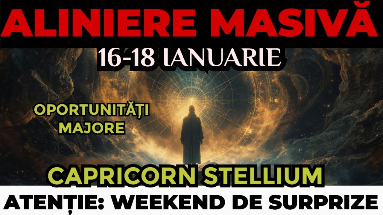 ACTIVARE MAJORĂ în acest weekend: Stelliumul în Capricorn schimbă TOTUL. Semne Importante!