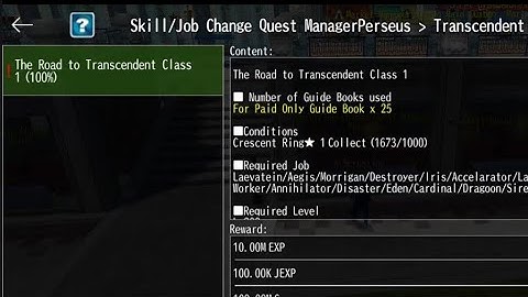 Avabel Online: How to get your TRANSCENDENT CLASS LICENSE