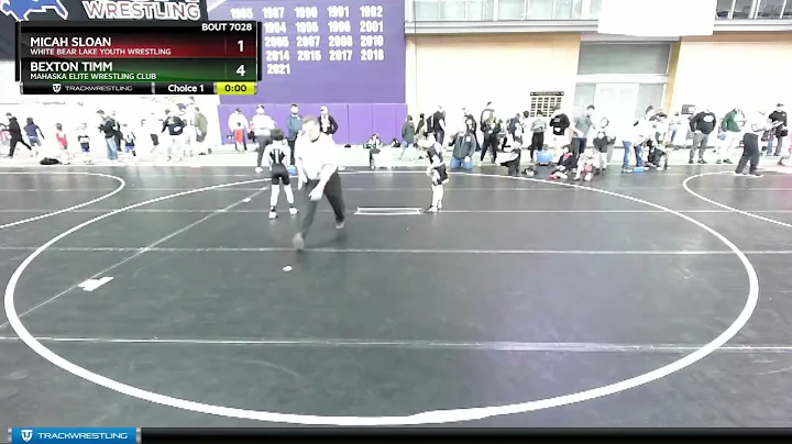 62 Lbs Quarterfinal - Micah Sloan, White Bear Lake...