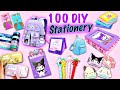100 diy stationery ideas  back to school hacks and crafts