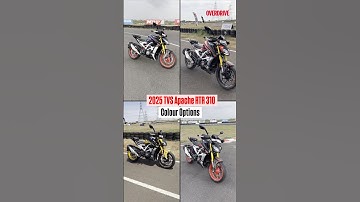2025 TVS Apache RTR 310 Kleuropties #overdrive