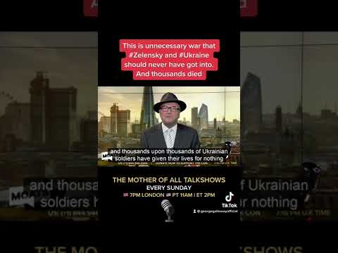 This is unnecessary war that #Zelensky and #Ukraine should never have got into. And thousands died