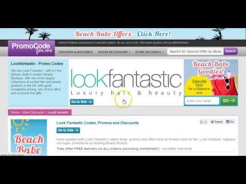 Look Fantastic – Promo Codes, Vouchers & Discount Codes July 2013 – LookFantastic.com