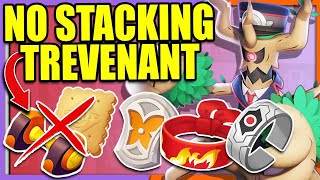 CURSE TREVENANT without STACKING ITEMS Destroys RANKED too | Pokemon Unite