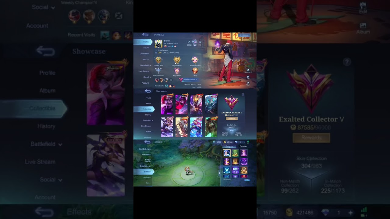 MLBB account available for sale 