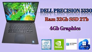 Dell Precision 5530Core i9 Generation 8th  Ram 32Gb SSD 2Tb Navidia 4Gb Graphics screenshot 3