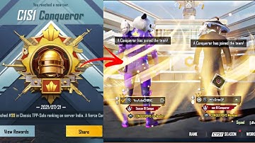 Finally Conqueror🔥- C1S1 Conqueror🇮🇳 - SAMSUNG A3,A5,A7,J2,J5,J7,S5,S6,S7,S9,A10,A20,A30,A50,A70,A80