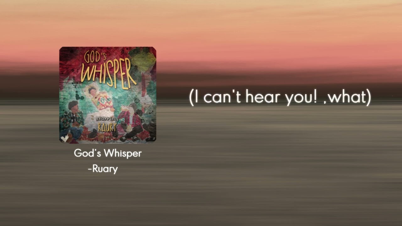 Raury - God's Whisper (Lyric Video)