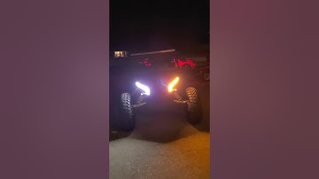 Can-am X3 street legal light kit.  Kit is from Corbin Custom Works.