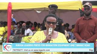 Rukiga Leaders Ask Museveni to Fulfill Irrigation and Road-tarmacking Pledges