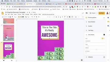 Creating Templates in Google Slides