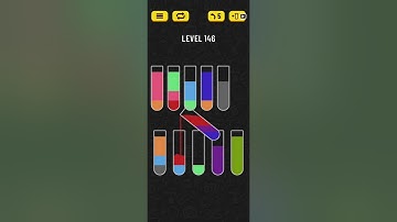 Water Sort Puzzle Level 146 Walkthrough Solution iOS/Android
