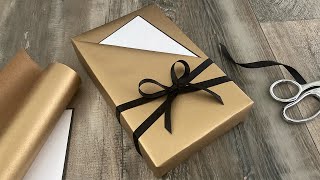 Angled Pocket Gift Wrapping | Paper Craft Ideas