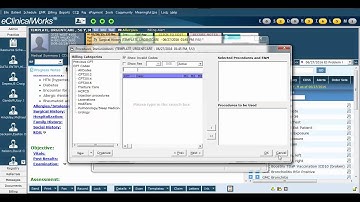 Problem Lists, Medical History and Documenting Procedures