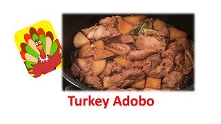 Part 2- ways to cook turkey! second recipe- adobo, a filipino dish.
share love and happiness :)