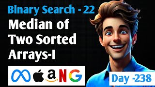 Median of Two Sorted Arrays | Binary Search #22 | Striver’s A2Z DSA Playlist