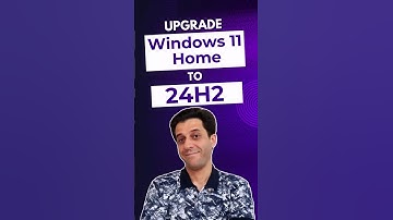 Upgrade Windows 11 Home to 24H2 on Supported PCs #shorts