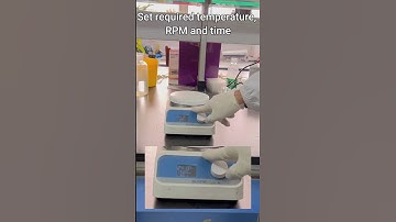 How to use a magnetic hotplate stirrer?