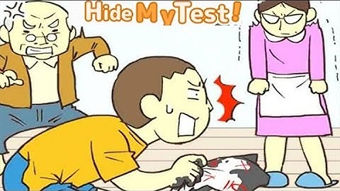 Hide My Test! Escape Game - Gameplay Walktgrough - Guide Stage All Levels Answer((1_60))
