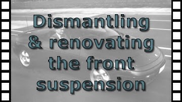 Renovating the front suspension on the Lotus Elan M100