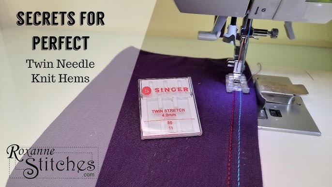 Twin Needle Sewing ~ Singer Quantum Stylist 9960