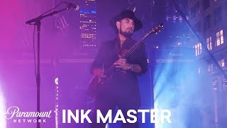 dave navarro star spangled banner ๐บ๐ธ ink master shop wars season 9