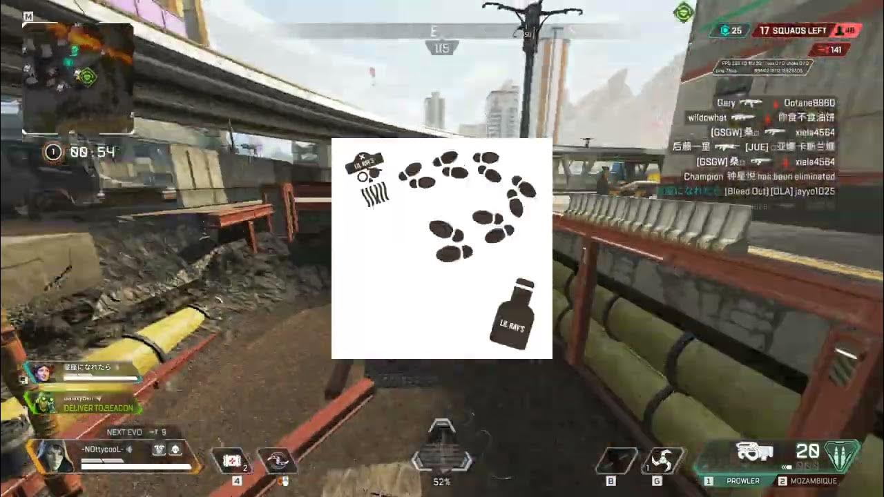 🅾 APEX LEGENDS 🅾 Footsteps in Apex Legends.. wraith surprise party