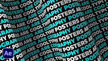 3 Motion Design Title Poster Effects in After Effects | Tutorial