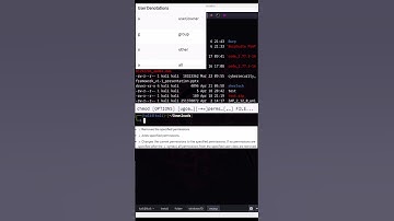 如何在linux中更改 File Permission #黑客 #linux #leocybsec
