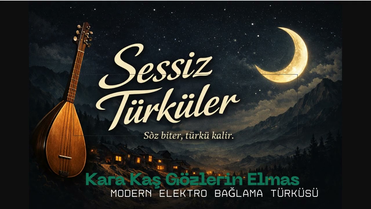 Kara Kaş Gözlerin Elmas - Elektro Bağlama Türküsü Modern KI