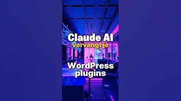 Zo maak je WordPress plugins met Claude Ai