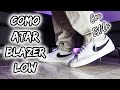 como atarse las nike blazer