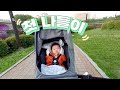 [Eng]첫 나들이👶🏻옹알이, 무식한 대용량 떡볶이🔥 국수