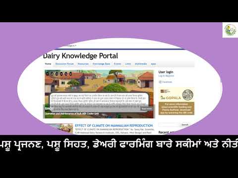 Dairy Knowledge Portal: Easy access to information