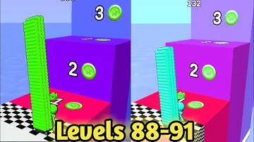 Ladder Race🎮 Gameplay ll Walkthrough ll All Levels 88-91 Update (Android, iOS) Part 1