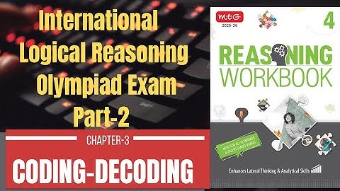 ✅SOF CLASS-4🎯CODING-DECODING CHAPTER-3 PART-2✳️LOGICAL REASONING INTERNATIONAL LOGICAL RESONING EXAM