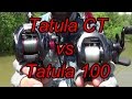 Daiwa Tatula CT vs Tatula 100