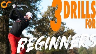 3 DRILLS FOR BEGINNER GOLFERS